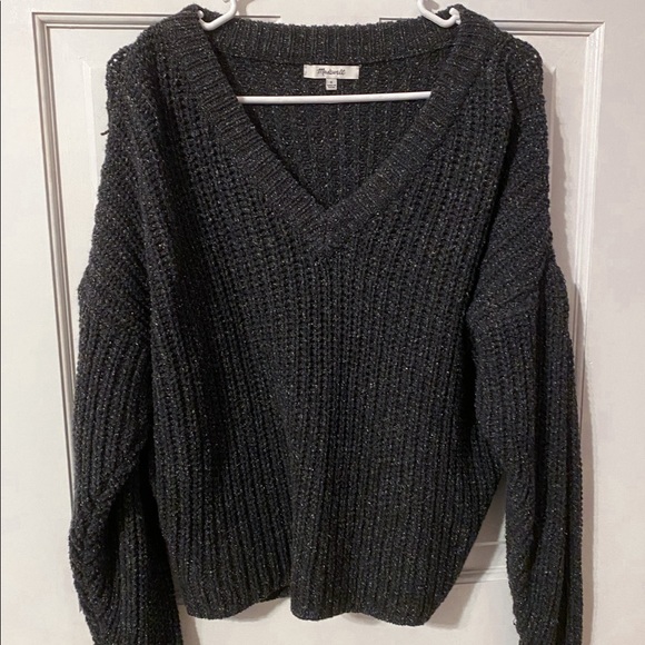 Madewell Sweaters - Madewell Gray Boxy Sweater